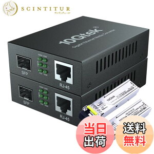 �y���������z10Gtek �M�K�r�b�g �����f�B�A�R���o�[�^�[ �F�F��Γ���A�T�C�Y�FSMF,20km(Bidi)