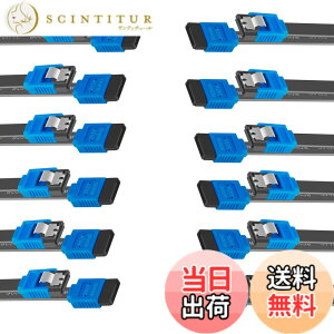 �y���������zBENFEI SATA�P�[�u�� (�X�g���[�g�^)�A3�p�b�N SATA�P�[�u��III 45cm 6 Gbps�X�g���[�gHDD SDD�f�[�^�P�[�u���A���b�N���b�`�t�� SATA HDD�ASSD�ACD�h���C�o�[�ACD���C�^�[�ɑΉ�-�u���b�N�c 