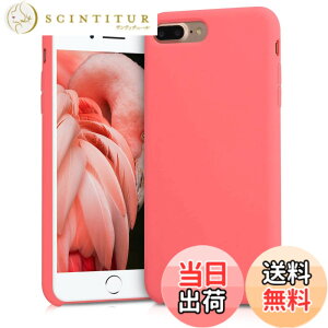 �y���������zkwmobile �X�}�z�P�[�X Apple iPhone 7 Plus/iPhone 8 Plus�Ή� �P�[�X - TPU ���L�b�h �V���R�� �J�o�[ - �ϏՌ� ���h�~ �T���T�� Case �F�F�l�I���T���S
