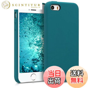�y���������zkwmobile �X�}�z�P�[�X Apple iPhone 16e�Ή� �P�[�X - TPU ���L�b�h �V���R�� �J�o�[ - �ϏՌ� ���h�~ �T���T�� Case �F�F�Ő��F�}�b�g�A�T�C�Y�FiPhone SE (1.Gen 2016) / iPhone 5 / iPhone 5S