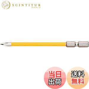 �y���������z�x�b�Z�� �핢�`���[�u�t�r�b�g FASTENER_DRIVE_BIT �F�F�C�G���[�A�T�C�Y�F+1x��4.5x100mm