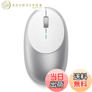 �y���������zSATECHI �A���~�j�E�� M1 Bluetooth ���C�����X �}�E�X �[�d Type-C�|�[�g (Mac Mini, iMac/Pro, MacBook Pro/Air, iPad Pro �Ȃ�2012�ȍ~Mac�f�o�C�X�Ή�) �F�F�V���o�[