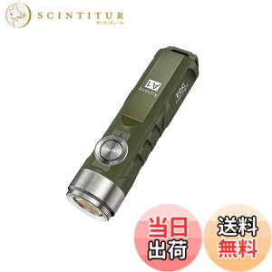 �y���������zRovyVon A1 USB C �[�d�� EDC �g�[�` 650���[���� �����邢 �A�E�g�h�A �~�j�L�[�`�F�[�� �g�[�` �����̎����^�сA�L�����v�A���ӍՁA�N���X�}�X�M�t�g�p �F�F�O���[��