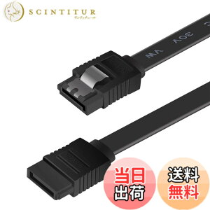 �y���������zBENFEI SATA�P�[�u�� (�X�g���[�g�^)�A3�p�b�N SATA�P�[�u��III 45cm 6 Gbps�X�g���[�gHDD SDD�f�[�^�P�[�u���A���b�N���b�`�t�� SATA HDD�ASSD�ACD�h���C�o�[�ACD���C�^�[�ɑΉ�-�u���b�N�c 