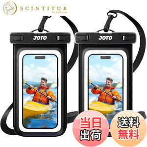 �y���������zJOTO �h���P�[�X 2���Z�b�g �X�}�z�p IPX8�F��iPhone17/16/15/14/13/12 Pro Max Galaxy S24/S23 Ultra Pixel 8 Pro �Ή� 7�C���`�܂� �w��F�ؑΉ� ���C �C �v�[�� �ނ� �A�E�g�h�A ��|���� �F�F�u���b