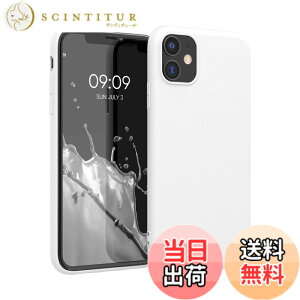 �y���������zkwmobile �X�}�z�P�[�X Apple iPhone 11�Ή� �P�[�X - �ϏՌ� ����~�� �\�t�g TPU �V���R�� - �l�I���u���[ �F�F���F�}�b�g
