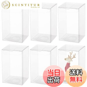 �y���������zBENECREAT PVC�����v���X�`�b�N�P�[�X �ی�t�@�C���t �M�t�g ���َq �������� �W���{�b�N�X �M�t�g�{�b�N�X �F�F�����A�T�C�Y�F6x6x10cm