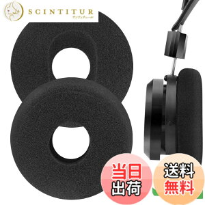 �y���������zGeekria �C���[�p�b�h Comfort �݊��� �p�b�h �O���h GRADO PS1000, GS1000i, RS1i, RS2i, SR325IS, GW100x �w�b�h�z���ɑΉ� �p�b�h �C���[/�C���[�J�b�v (�t�H�[��/�u���b�N) �F�F�u���b�N
