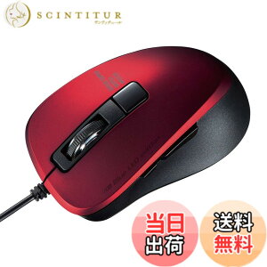 �y���������z�T�����T�v���C �L���}�E�X USB A�ڑ� �É� �u���[LED 5�{�^�� 3200dpi(4�i�K�ؑ�) ���^ �u���b�N MA-BL156BK �F�F���b�h