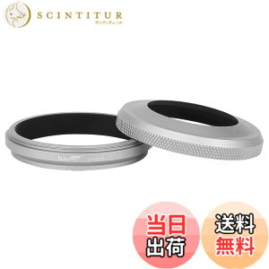 �y���������zHaoge 2�C��1 �I�[�����^�� �����^�����Y�t�[�h �A�_�v�^�[�����O�t�� FinePix X70 X100 X100S X100T X100F X100V �V���o�[ LH-X100 AR-X100 LH-X70 �����p �T�C�Y�Ffor X100V