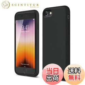 �y���������z�yelago�z iPhone 2022 SE3 / SE2 �Ή� �P�[�X �V���R�� ���^ �X���� �\�t�g �J�o�[ �ϏՌ� �Ռ� �z�� �w�� �h�~ ���L�b�h�V���R�� �X�}�z�P�[�X [ iPhoneSE3 2022�N ��3���� iPhoneSE2 iPhone 8 iPhon