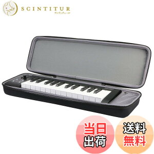 �y���������zKORG �R���O microKEY2 Air DTM/25 MIDI�L�[�{�[�h MICROKEY-25�Ή� ��p�ی���[�P�[�X�i�P�[�X�̂݁j -Aenllosi �F�F�u���b�N�A�T�C�Y�F46.4x13x4 cm