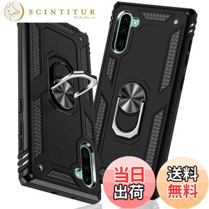 �y���������zTMUJWS Samsung Galaxy Note 10 �P�[�X �����O �ϏՌ� �Ռ��z�� ���h�~ �S�ʕی� �J�����ی� �X�^���h�t�� TPU+PC�o���p�[ �w��h�~�΍� ��d�\�� 360�x��] �h�o �T���X�� �M�����N�V�[ Note