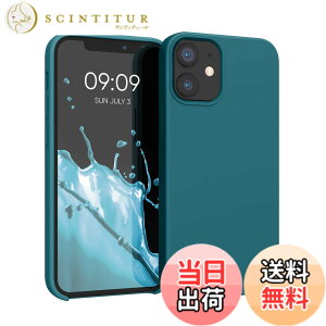 �y���������zkwmobile �X�}�z�P�[�X Apple iPhone 12 mini�Ή� �P�[�X - TPU ���L�b�h �V���R�� �J�o�[ - �ϏՌ� ���h�~ �T���T�� Case �F�F�Ő��F�}�b�g