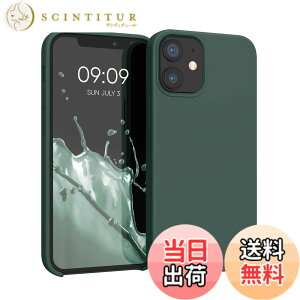 �y���������zkwmobile �X�}�z�P�[�X Apple iPhone 12 mini�Ή� �P�[�X - TPU ���L�b�h �V���R�� �J�o�[ - �ϏՌ� ���h�~ �T���T�� Case �F�F���X�O���[��