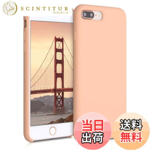 �y���������zkwmobile �X�}�z�P�[�X Apple iPhone 7 Plus/iPhone 8 Plus�Ή� �P�[�X - TPU ���L�b�h �V���R�� �J�o�[ - �ϏՌ� ���h�~ �T���T�� Case �F�F�x�C�r�[ �s�[�`