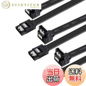 �y���������zBENFEI SATA�P�[�u�� (�X�g���[�g�^)�A3�p�b�N SATA�P�[�u��III 45cm 6 Gbps�X�g���[�gHDD SDD�f�[�^�P�[�u���A���b�N���b�`�t�� SATA HDD�ASSD�ACD�h���C�o�[�ACD���C�^�[�ɑΉ�-�u���b�N�c 