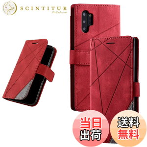 �y���������zUnivoColors �蒠�^�P�[�X �J�[�h���[ �X�^���h�@�\(JP 33) �F�F���b�h�A�T�C�Y�FSamsung Galaxy Note 10 Plus