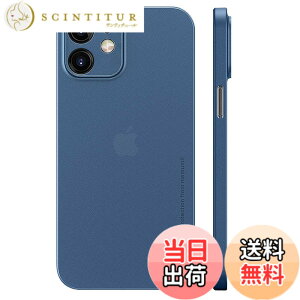 �y���������z�u0.3mm�ɔ��viPhone 12 Mini�Ή��P�[�X memumi�}�b�g���� �I���W�i���݌v �w��h�~ ���t���h�~ ���C�A���X�[�d�Ή� �l�C�P�[�X�J�o�[ �F�FSea Blue