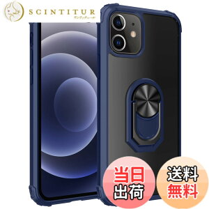 �y���������zYKLZHZJ Case with ring holder for iphone 13 �F�F02�u���[�A�T�C�Y�FiPhone 12 Mini