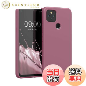 �y���������zkwmobile �X�}�z�P�[�X Google Pixel 4a 5G�Ή� �P�[�X - �ɔ� TPU �V���R�� �}�C�N���t�@�C�o�[ �u���[�O���[ �F�F�_�[�N���[�Y