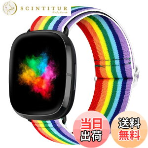 �y���������zRunostrich �i�C�����e���o���h�� fitbit versa 3/Sense �o���h �ɓK�p���������蒲���\�ȃX�|�[�c���[�v�����o���h�ł� �F�FE