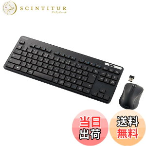 �y���������z�G���R�� ���C�����X�L�[�{�[�h �}�E�X�Z�b�g TK-FDM109MKBK ���^ �����u������ �R�� �R���p�N�g �e���L�[���X �u���b�N �F�F�u���b�N