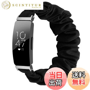 �y���������zFor Fitbit Inspire 2/ Inspire HR/Inspire/Ace 2�ɑΉ��������킢���S���o���h �e���z���v�����g���n���X�g�o���h �u���X���b�g �E�H�b�`�o���h Inspire 2���̎q�p (Black) �F�F�u���b�N
