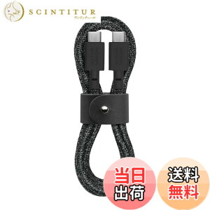 �y���������zNative Union Type-C Belt Cable -USB-C to USB-C 4ft Ultra-Strong Charging Cable �F�F�R�X���X�A�T�C�Y�F4ft