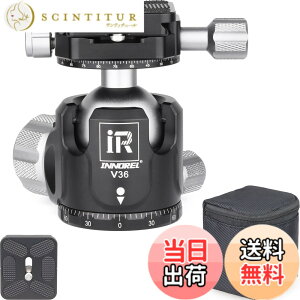 �y���������zINNOREL ���R�_�� �{�[���_�� �����_�� V�V���[�Y ��d�S �ω׏d�ő�20/25/30kg �{�[���w�b�h���a 36mm ���� CNC �A���~���� �O�r ��r ��჌�t �B�e DSLR �r�f�I�J�����p 360�x��] �p�m