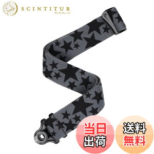 �y���������zD'Addario �_�_���I �M�^�[�X�g���b�v Autolock Strap 50BAL Padded �y�������K�i�z �F�FStars, Balck & Grey�A�T�C�Y�F55 inches