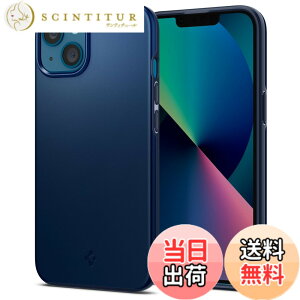 �y���������zSpigen iPhone 13 mini �p Thin Fit �F�F�l�C�r�[�E�u���[�A�T�C�Y�FiPhone13 mini