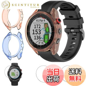 �y���������zFIVOF2���ی�P�[�X+2���t���ی�t�B�����Ή�Garmin(�K�[�~��) Approach S62��p�P�[�X �K�[�~�� Approach S62 �J�o�[ �\�t�g TPU�ގ� �҂�����Ή� �C�菝�h�~ �y�� �h�Ռ� Garmin Approach S62 