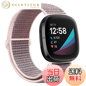 �y���������zFinancingpig �R���p�`�u�� Fitbit versa 3/Fitbit Sense �o���h�A�i�C�����X�|�[�c�o���h�u���X���b�g�ʋC�����߉\�Ȍy�ʌ����X�g���b�v���X�g�o���h�A�N�Z�T�� (�s���N) �F�F�s���N