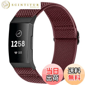 �y���������zRunostrich �R���p�`�u�� Fitbit Charge 4 / Fitbit Charge 3 / Charge 3 SE �i�C�����e���X�|�[�c�o���h�����p�X�g���b�`�o���h �X�g���b�v �F�F���C�����b�h�A�T�C�Y�F1��