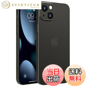 �y���������z�u0.3mm�ɔ��viPhone 13 Mini�Ή��P�[�X memumi�}�b�g���� �I���W�i���݌v �w��h�~ ���t���h�~ ���C�A���X�[�d�Ή� 5.4�C���`�l�C�P�[�X�J�o�[ �F�FTrans-Black
