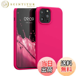 �y���������zkwmobile �X�}�z�P�[�X Apple iPhone 13�Ή� �P�[�X - �ɔ� TPU �V���R�� �}�C�N���t�@�C�o�[ �}�����u���[ �F�F�l�I���s���N�A�T�C�Y�FiPhone 13 Pro Max