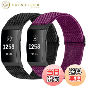 �y���������zRunostrich �R���p�`�u�� Fitbit Charge 4 / Fitbit Charge 3 / Charge 3 SE �i�C�����e���X�|�[�c�o���h�����p�X�g���b�`�o���h �X�g���b�v �F�F��+��