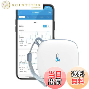 �y���������zGovee WiFi ���x�v ���x�v �����x ���C�����X �f�W�^�������x�v �X�}�z�ŉ����x�Ǘ� �A���[�g�ʒm�@�\�t��(�ʒm���Ȃ�) �f�[�^�̕ۑ��ƃG�N�X�|�[�g �C���e���A �����΍� �Ԃ���