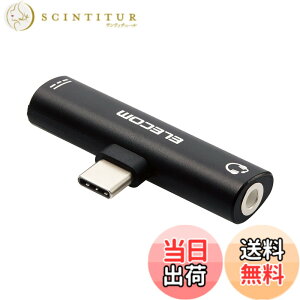 �y���������z�G���R�� �����ϊ��A�_�v�^ Type-C-4�Ƀ�3.5mm�C���z���W���b�N ���d�@�\�t USB Power Delivery60W�Ή� �u���b�N �yiPhone 16 �V���[�Y �Ή����؍ρz MPA-C35PDBK �F�F�u���b�N