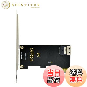 �y���������zCablecc PCI-E 3.0 4.0 ���� NGFF & SFF-8654 �X�������C�� SAS �J�[�h �A�_�v�^�[�ƃ��C���{�[�h SSD �p�� U.2 U2 SFF-8639 NVME PCIe SSD �P�[�u�� �F�FSFF-8654 �� PCI-E �A�_�v�^�[�B