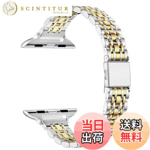 �y���������zMaKTech �X�e�����X�|�̃��X�g�o���h iWatch�o���h�̌����A�����X����7�s�[�X�����N14mm���^���u���X���b�g�o���h �ƌ݊���������Apple Watch�V���[�Y 11/10/9/8/7,Ultra 3/2/1,SE 3/2/1 [2025] �F