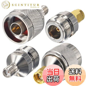 �y���������zleeyovk SMA��N�ϊ� FPV���Z�p�A���e�i�[�q �T�C�Y�F4pcs N�^-SMA�^ ���i�������ŃZ�b�g