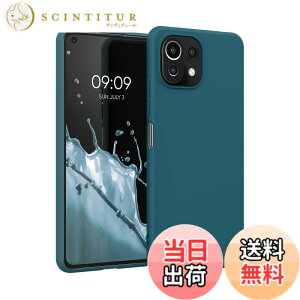 �y���������zkwmobile �X�}�z�P�[�X Xiaomi 11 Lite (5G) NE/Mi 11 Lite (5G)�Ή� �P�[�X - �ϏՌ� ����~�� �\�t�g TPU �V���R�� - ���x���_�[ �F�F�Ő��F�}�b�g