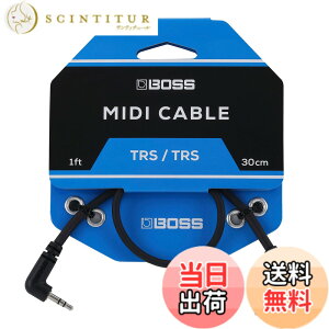 �y���������z�{�X BOSS MIDI�P�[�u�� MIDI Cable 3.5mm TRS/TRS LL �y�_�� MIDI�R���g���[�� 200�V���[�Y GT-1000CORE EV-1-WL �Ή� �T�C�Y�F30cm
