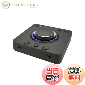 【送料無料】Sound Blaster X4 光デジタル入力 オーディオ バランス機能 マルチチャンネル USB DAC SB-X-4 色：ブラック　光入力あり