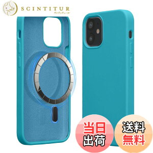 �y���������zkwmobile Apple iPhone 12 mini�Ή� �P�[�X - MagSafe�Ή� �}�O�l�b�g �J�o�[ �\�t�g TPU�P�[�X �ϏՌ� - ���F �F�F�Ő��F�}�b�g