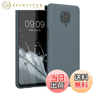 �y���������zkwmobile �X�}�z�P�[�X Xiaomi Redmi Note 9S / 9 Pro / 9 Pro Max�Ή� �P�[�X - �ɔ� TPU �V���R�� �}�C�N���t�@�C�o�[ ���F �F�F�_�[�N �X���[�g�A�T�C�Y�FRedmi Note 9S / 9 Pro / 9 Pro Max