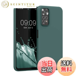 �y���������zkwmobile �ی�P�[�X Xiaomi Redmi Note 11 / Note 11S�Ή� - �ϏՌ� �X�}�z�P�[�X TPU�ی� �\�t�g �V���R�� ���^���b�N �]�f�B�A�b�N �u���[ �F�F���X�O���[��