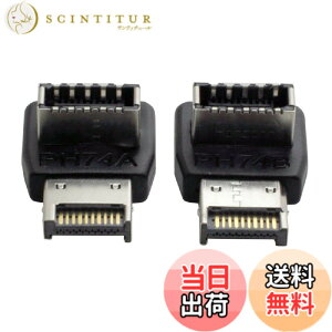 �y���������zcablecc �I�[�o�[���[���h USB 3.1 �t�����g�p�l���w�b�_�[ �I�X-���X Type-E �}�U�[�{�[�h�g���f�[�^�A�_�v�^�[ 2�� �F�FBLACK 2PCS ADAPTER-USB3.1